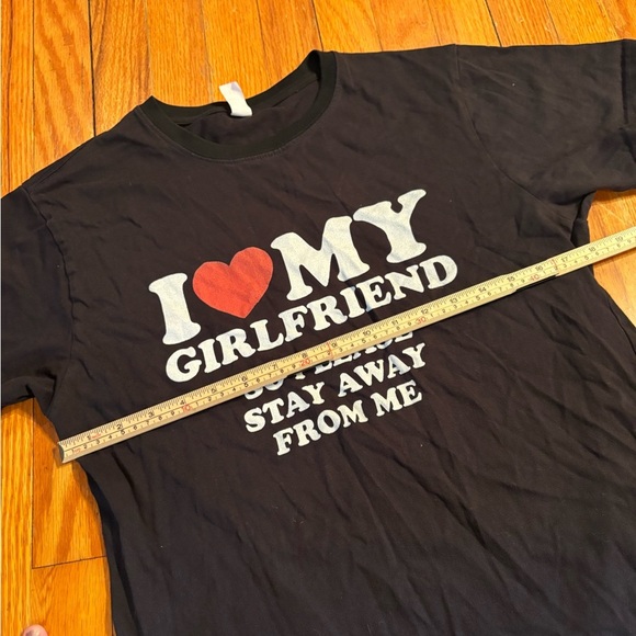 “I Love My Girlfriend” Graphic Tee - Picture 3 of 4